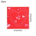 thumbnail image 3 of Fmbmuo Valentine's Day Printed Napkins - Multi-Use Disposable Napkins for Kitchen, Party & Dinner - Decorative Tissue Napkins as Fun Gift for Guests, 3 of 6