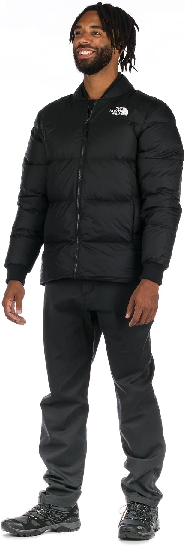 New The North Face Mens TNF Black Nordic 700 Down Jacket New The North Face Mens TNF Black Nordic 700 Down Jacket