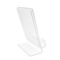 thumbnail image 4 of FixtureDisplays®4x 6"Lucite Clear Acrylic Slanted Sign Holder with Business Card Holder 20045, 4 of 5