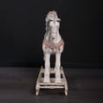 thumbnail image 4 of Pink Romantic Rocking Horse Statue, 4 of 6