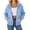 Light Blue, variant on Hurxie Women's Lightweight Hoodies Full Zip Up Sweatshirts with Pockets Long Sleeve Thin Casual Hooded Jackets Coffee,XL