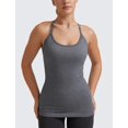 thumbnail image 2 of Musculosa CRZ YOGA sin costuras con corpiño incorporado Gris M, 2 of 8