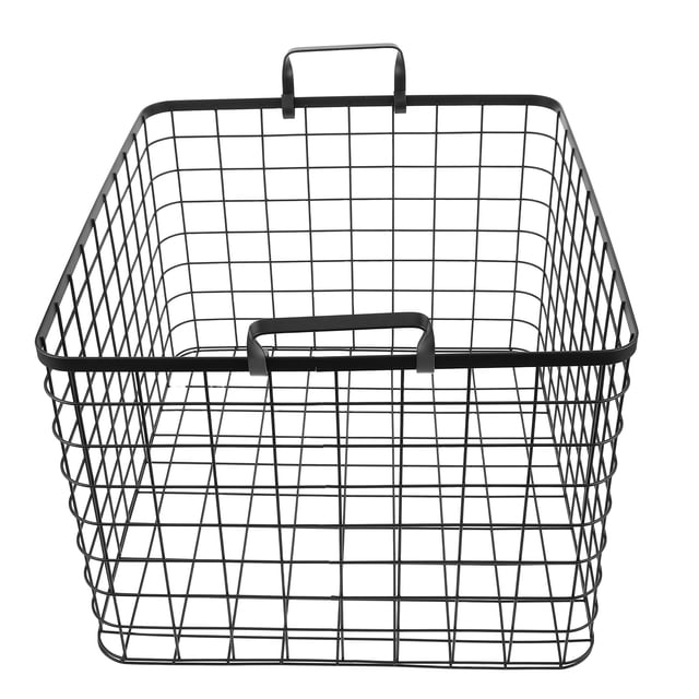 CIMAXIC Porte-Bûches en Fer Durable pour Intérieur avec Poignée Pratique pour Rangement de Cheminée