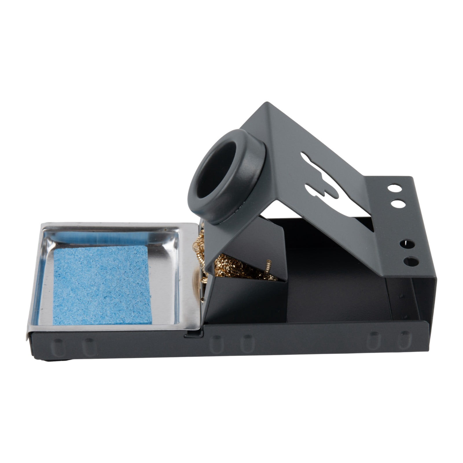 Soldering Iron Holder, Portable Stable Soldering Iron Stand with Cleaning Sponge