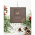 thumbnail image 1 of callura Gold AB Infinity Swarovski Crystal Pendant Necklace with Holiday Gift Card – Timeless Goldtone Infinity Design, 1 of 1