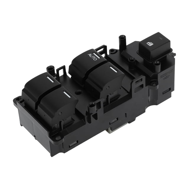 Interruptor de ventana eléctrica Unique Bargains No.35750T5HH01 para el lado del conductor delantero izquierdo para Honda Fit 2014-2020 Negro