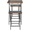 thumbnail image 2 of Boraam Ensemble Bistro Pliant 3 Pcs en Naturel, 2 of 12