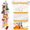 thumbnail image 3 of Hamaca con forma de esquina para guardar animales de peluche, con clips, 3 of 6