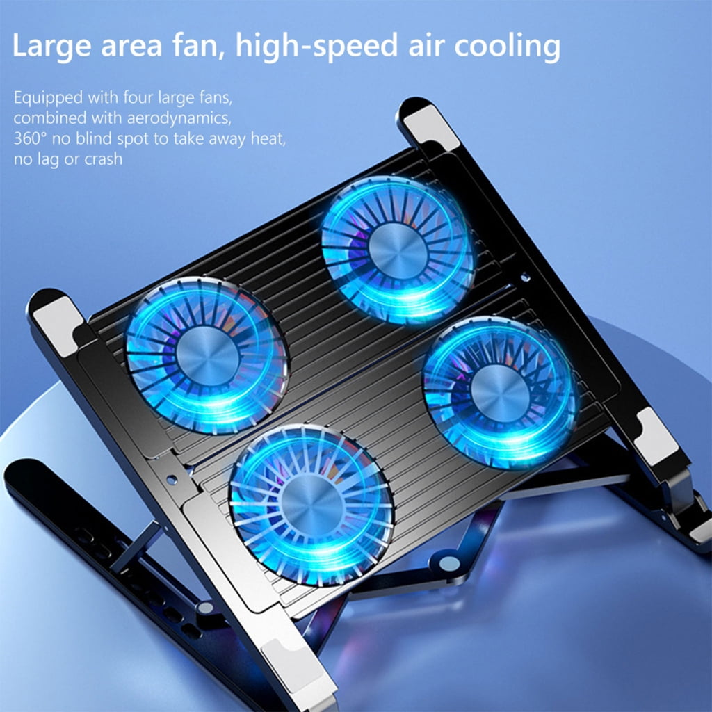 WINDLAND Versatile Laptop Cooling Pad Support Maintain Stability and Comfort in Home, Offices, and Event Adjustable Holder