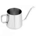thumbnail image 3 of Coffee Kettle - Tea Kettle Stainless Steel Drip Jar for Coffee Tea Milk 2Colours 250ml / 350ml (Edition : Argent250ml), 3 of 7
