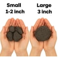 thumbnail image 6 of Black Lava Rocks 18–20 LB | 1–3 Inch Natural Volcanic Stone | Landscaping, Pathways, Drainage, Mulch Alternative, Aquariums, Hydroponics & Zen Gardens | Covers 0.5 Cu Ft, 6 of 7