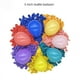 thumbnail image 4 of Globo de látex transparente para decoración de bodas, fiestas, cumpleaños, Navidad, redondo, 5 pulgadas, 4 of 4