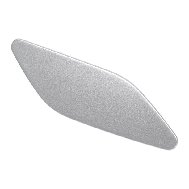 Cubierta de boquilla del lavaparabrisas del parachoques delantero derecho Unique Bargains No.8535333040B0 Cubierta de recorte del parachoques para Lexus ES300h 2019-2022 Tono plateado Plástico 1 Pcs