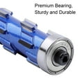 thumbnail image 3 of Trim Router Bit, Easy Installation 1/2x19x45mm Round Shank Spiral Flush Router Bit High Strength Cemented Carbide Tungsten Steel  For Woodworking, 3 of 8