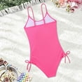 thumbnail image 5 of Tween Swimsuits Pink 1 Piece Swimsuit Sleeveless Quick Dry Dance Summer Beach Girls' Swimwear 11-12 Years, 5 of 5