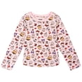 thumbnail image 3 of Hello Kitty Little Girls' 2-Piece Tee and Skirt Set Pink Blue, 3 of 7