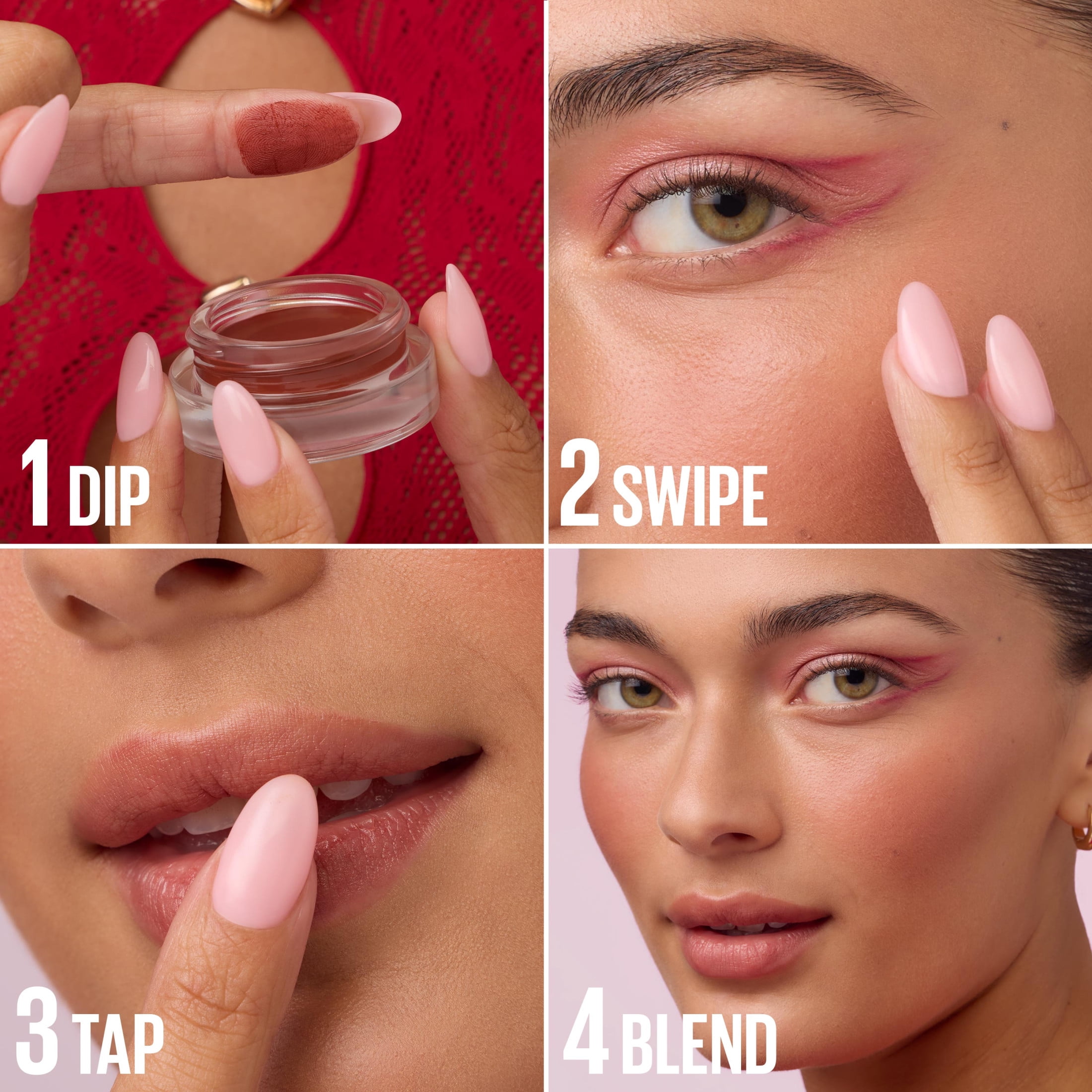 Maybelline Cloudtopia Whipped Matte Cheek and Lip Mousse Blush, Solar Serenity, 2.03 fl oz