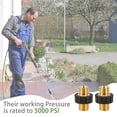 thumbnail image 5 of Conector rápido de manguera, adaptador de lavadora a presión doble macho M22 x 1,5 compatible con manguera de lavadora a presión Karcher, Karcher HD y HD (diámetro 14 mm), 5 of 5