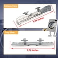 thumbnail image 4 of Bisagra de puerta de lavadora y secadora W10208415 compatible con reemplazo de lavadora y secadora de carga frontal Whirlpool/Amana/Maytag/Crosley, 4 of 5