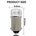 thumbnail image 3 of Lot de 10 Ampoules LED Ba9s Ampoule 12V Éclairage Instrument Blanc Rouge, 3 of 10