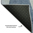 thumbnail image 5 of Addison Rugs Mayfield Premium Machine Washable Transitional Swirls Denim Rectangle Rug, 8' x 10', 5 of 7