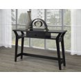 thumbnail image 1 of Table console  à tiroir de rangement,  noir, 1 of 2