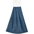 thumbnail image 2 of SKYSONIC Hanging Kitchen Towel 12 x 17 Inch Dark Blue Denim Towel Set 2 Pieces of Dry Towels for Kitchen, Bathroom, Laundry Room Table, 2 of 7