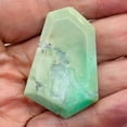 thumbnail image 2 of Chrysoprase 21g Freeform Pendant Bead | 48x32x10mm | Green | 1 Pendant Bead |, 2 of 11