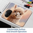 thumbnail image 6 of Alpaca Desk Pad Mouse Mat Desk Mat - Square 8.3x9.8 Inch Non-Slip Rubber Bottom Printed, Suitable for Office and Gaming, 6 of 6