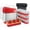 Red, variant on Mini Baking Pans With Lids 50 Pack, 6.8oz Aluminum Foil Small Loaf Pans Tins Holders,Rectangle Baking Cups Muffin Tins,Disposable Ramekins Muffin Cups For Mini Cake Bread -Red