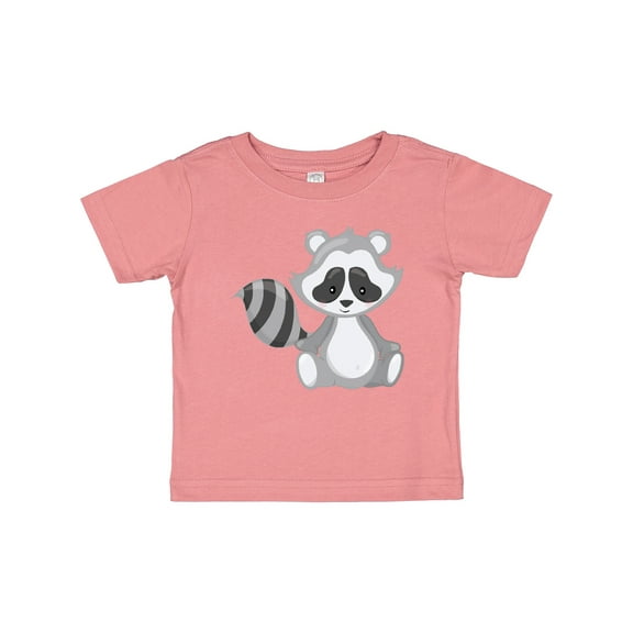 Inktastic Cute Woodland Animal Raccoon Boys or Girls Baby T-Shirt
