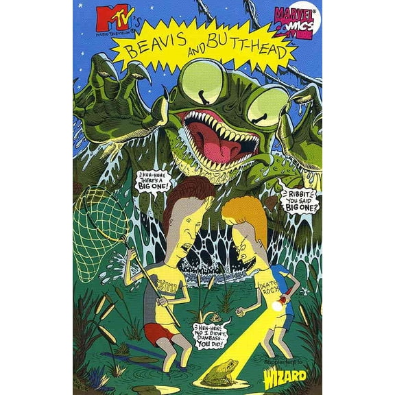 Beavis And Butt-Head Ashcan #1 VF ; Marvel Comic Book
