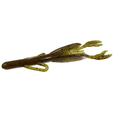 Zoom Baby Brush Hog Green Pumpkin Soft Plastic Creature Bait