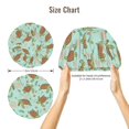 thumbnail image 2 of Cute Sea Turtles Silk Bonnet for Sleeping Women Men, Adjustable Elastic Satin Bonnet Bonnet for Sleeping, Soft Similar Silk Curly Cuteness Hair Bonnet for Sleeping, 2 of 7