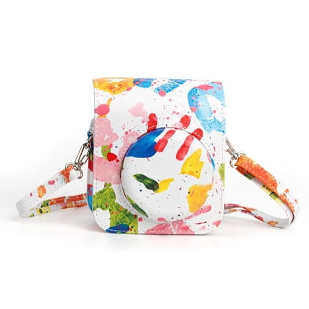 Ywmsfl For Mini12 Artist Camera Bag PU Multifunction Collection Supplies for Adults Male Female