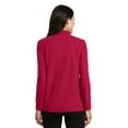 thumbnail image 2 of Port Authority Ladies Silk Touch Long Sleeve Polo, 2 of 5