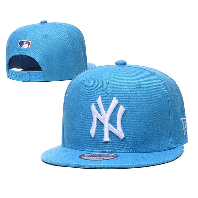 2021 Moda MLB NY Gorra Plana Bordado Sombrero Redondo Hip Hop