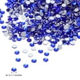 thumbnail image 2 of Uxcell 1440Pcs Glass Diamante Rhinestone, Man Made Gems Blue 1.5-1.7 mm, 2 of 6