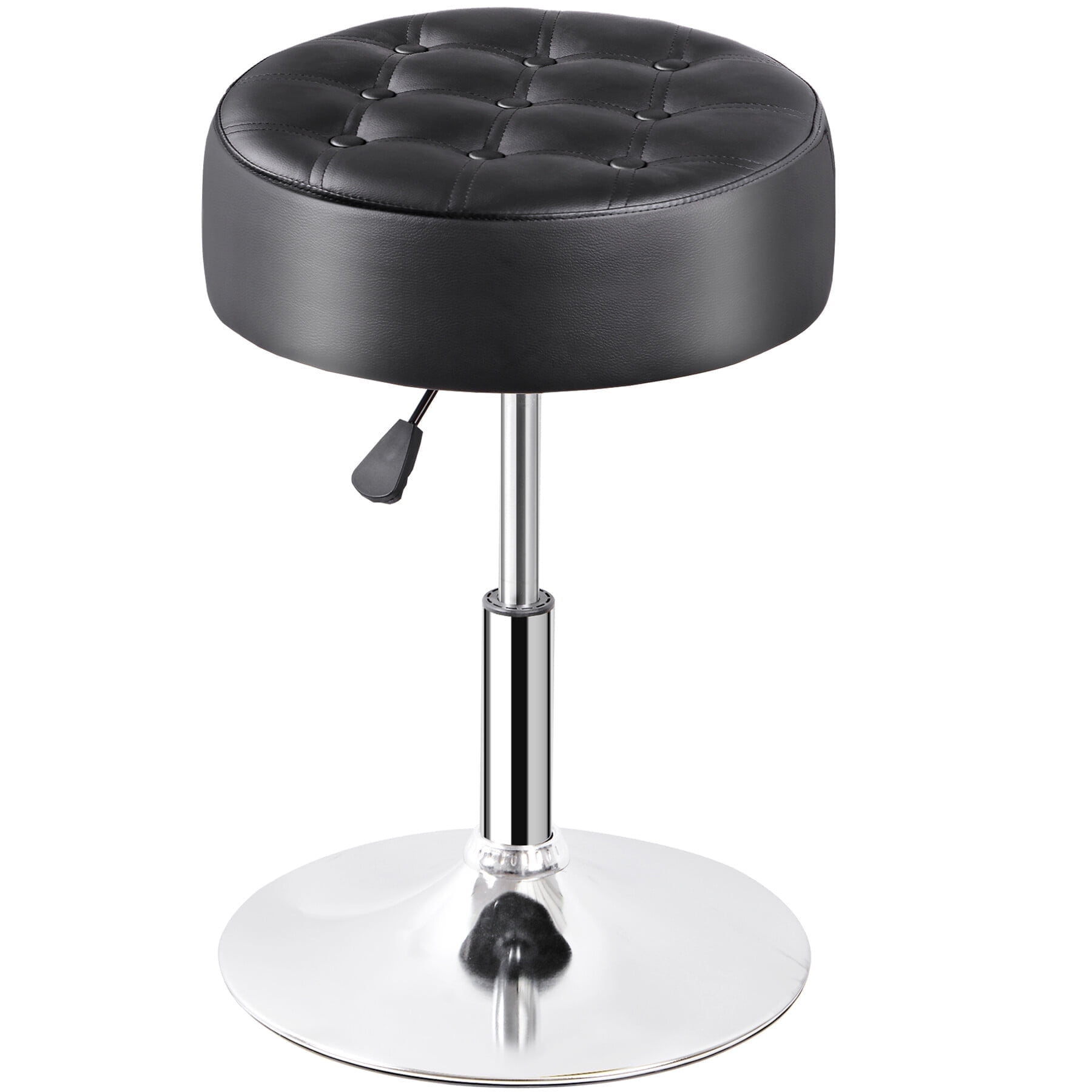 Ktaxon Adjustable Rolling Stool with Backrest, for Home, Spa