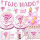 thumbnail image 1 of Artículos de fiesta AntfulCNL Tornado para niñas de segundo cumpleaños, 132 unidades, 1 of 9