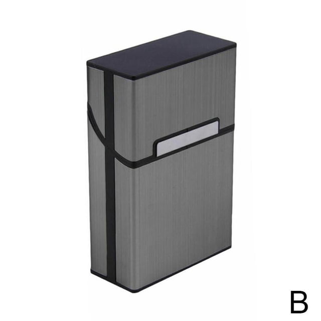 Wbxfbo Étui à Cigarettes en Métal Support de Tabac en Aluminium Poche de Rangement V2 Boîte de Lot