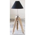 thumbnail image 3 of Marine Designer Royal Nautical Modern Teak Wood Tripod Floor Lamp Stand (Shade Not Included), 3 of 3