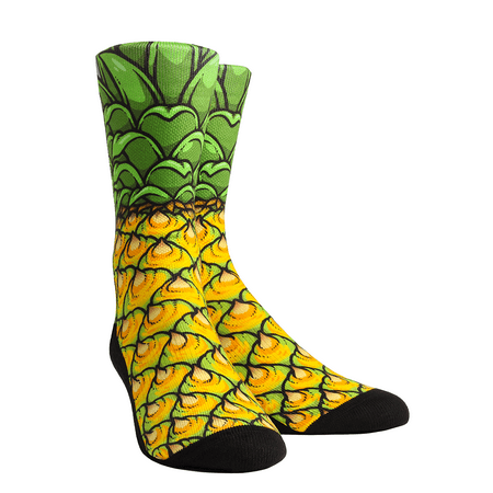 Rock Em Food - Pineapple Crew Socks