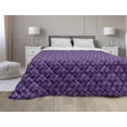 thumbnail image 1 of Hipster Down Alternative Comforter, Abstract Ornamental Style Birds Pattern Umbrellas Diamonds and Snowflakes Images, Microfiber Quilt for All Season, 5 Sizes, Multicolor, by Ambesonne, 1 of 3