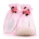 thumbnail image 1 of Bolsas de regalo SumDirect Rose Organza 10 x 15 cm - 50 unidades rosas, 1 of 7