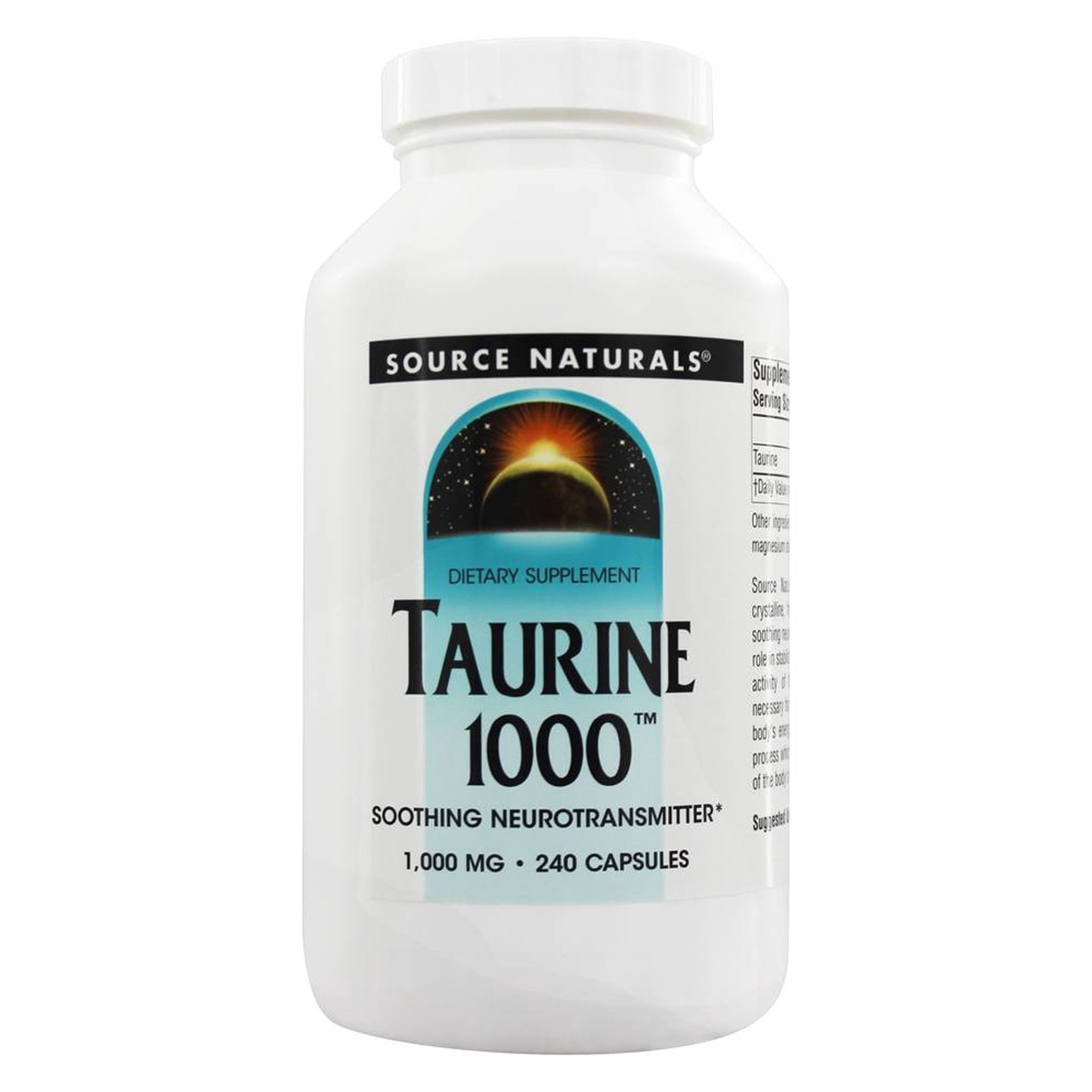 Source Naturals Taurine 1000 1000 mg - 240 Capsule