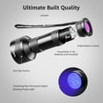 Lepro UV Flashlight, 51 LED, 395nm Detector for Pet Stains & Bed Bug