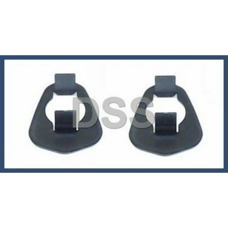 New Genuine Honda Windshield Washer Nozzle Base Gasket Seals Set (x2)