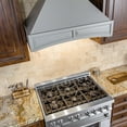 thumbnail image 3 of ZLine 321UURD36 Wooden Wall Mount Range Hood in Gray, 3 of 7
