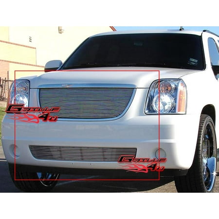 - Fits 2007-2013 GMC Yukon Billet Grille Grill Insert Combo #N19-A15876G